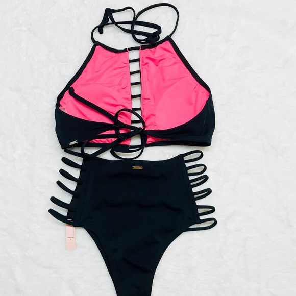 VS (bottoms) strappy Black highwaisted - Picture 2 of 6